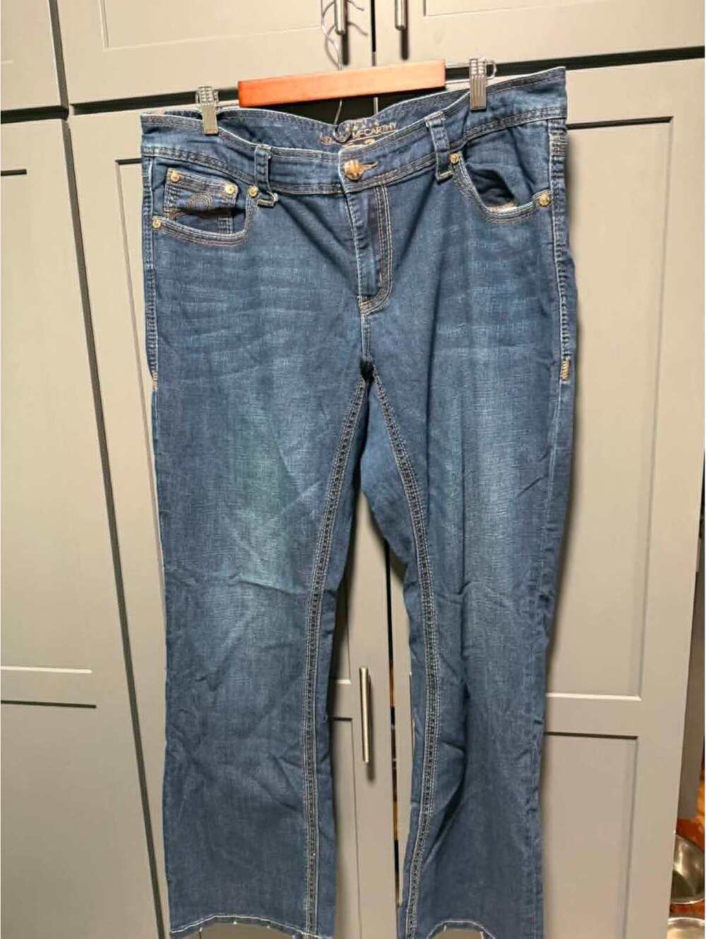 Melissa McCarthy Seven7 Blue Denim Jeans Size 18W